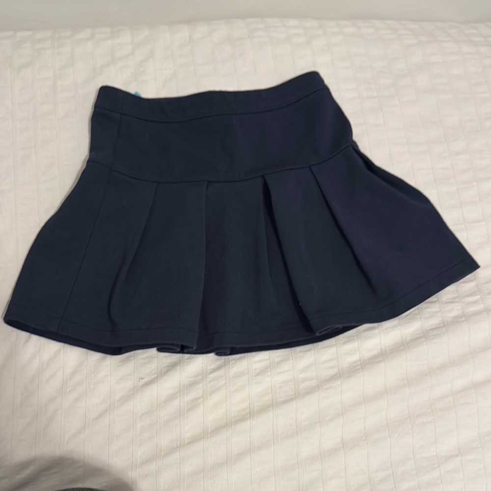 4-5T GIRLS UNIFORM NAVY BLUE SKIRT